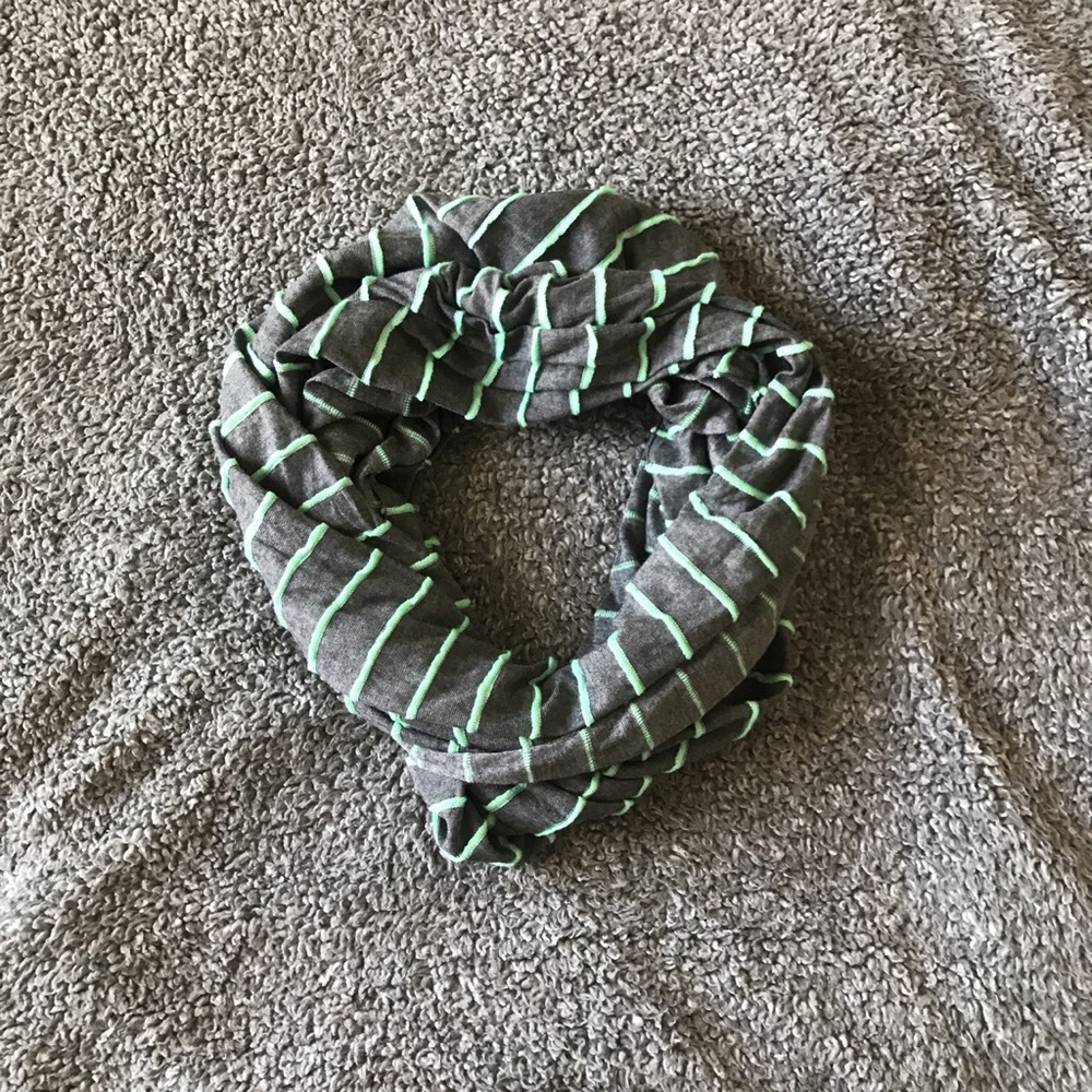 Striped Infinity Scarf